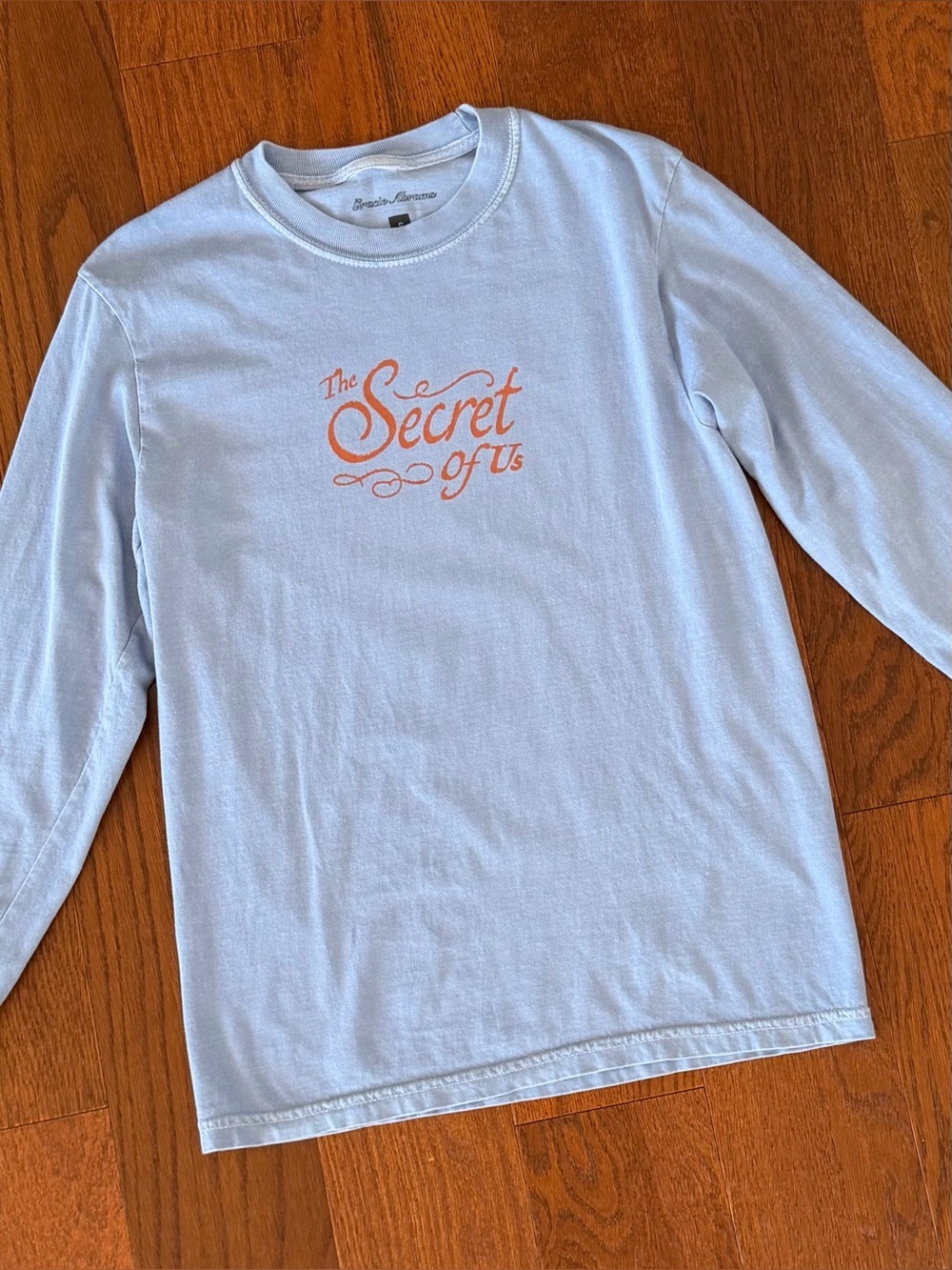 Gracie Abrams The Secret of Us Long Sleeve size S